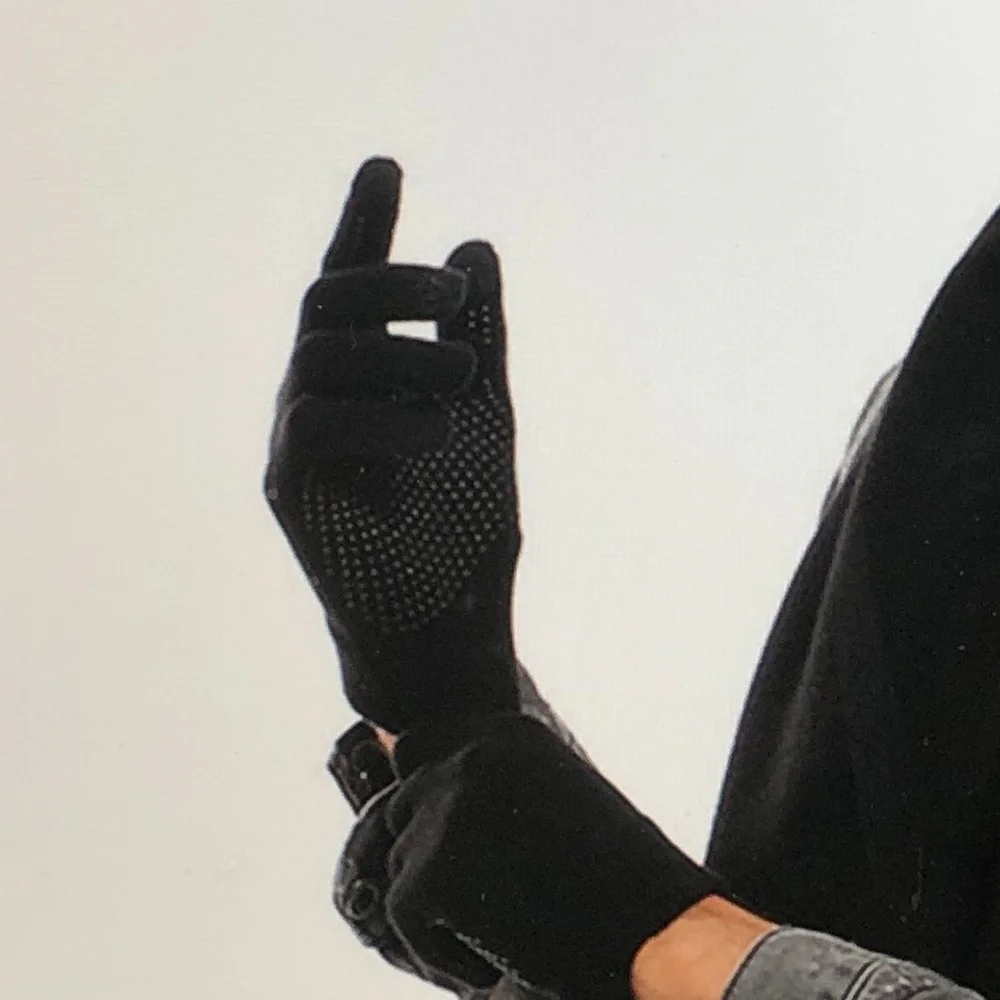 Women's Winter touchscreen Gloves Anti-skid Black Gloves
